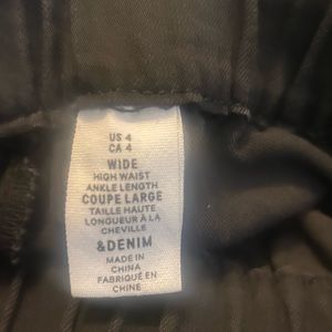 Woman’s wide legged pants